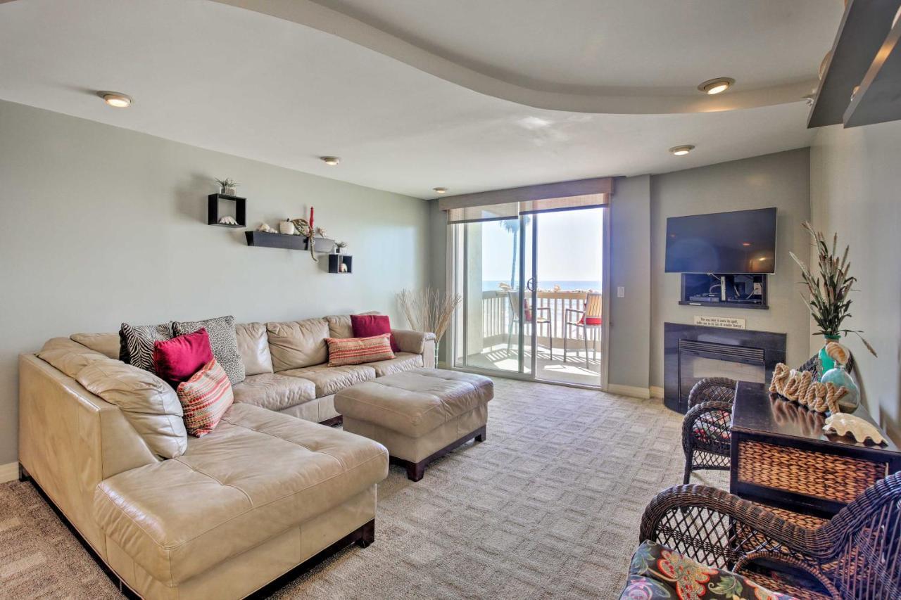 Beachfront Oceanside Condo With Pool And Hot Tub! Zewnętrze zdjęcie