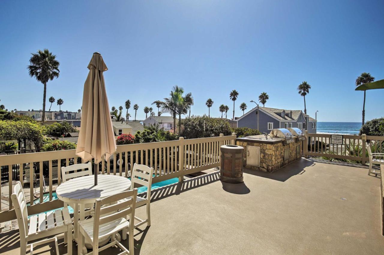 Beachfront Oceanside Condo With Pool And Hot Tub! Zewnętrze zdjęcie